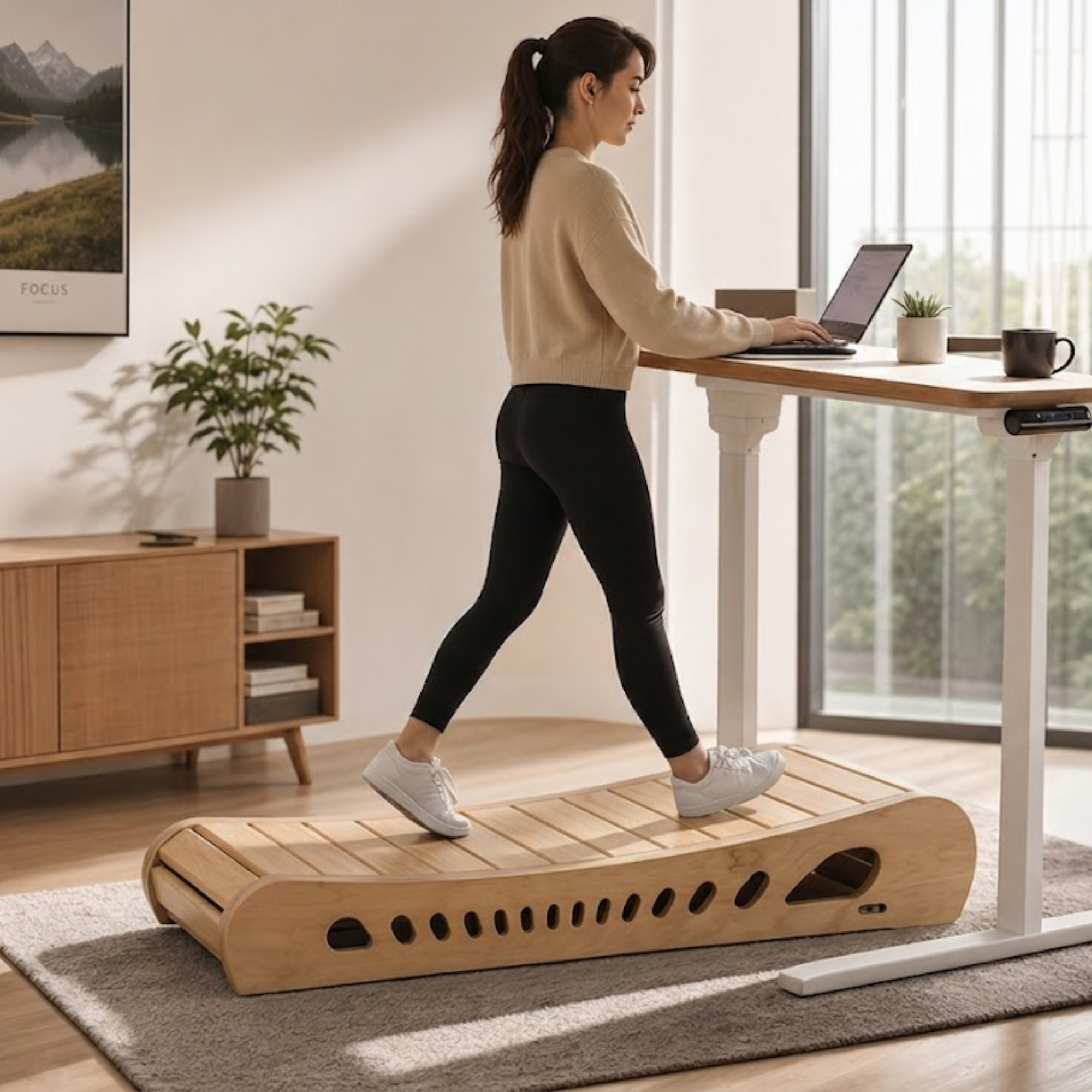 Movana Office Walker Premium Wood